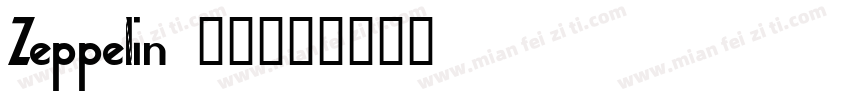 Zeppelin 52字体转换